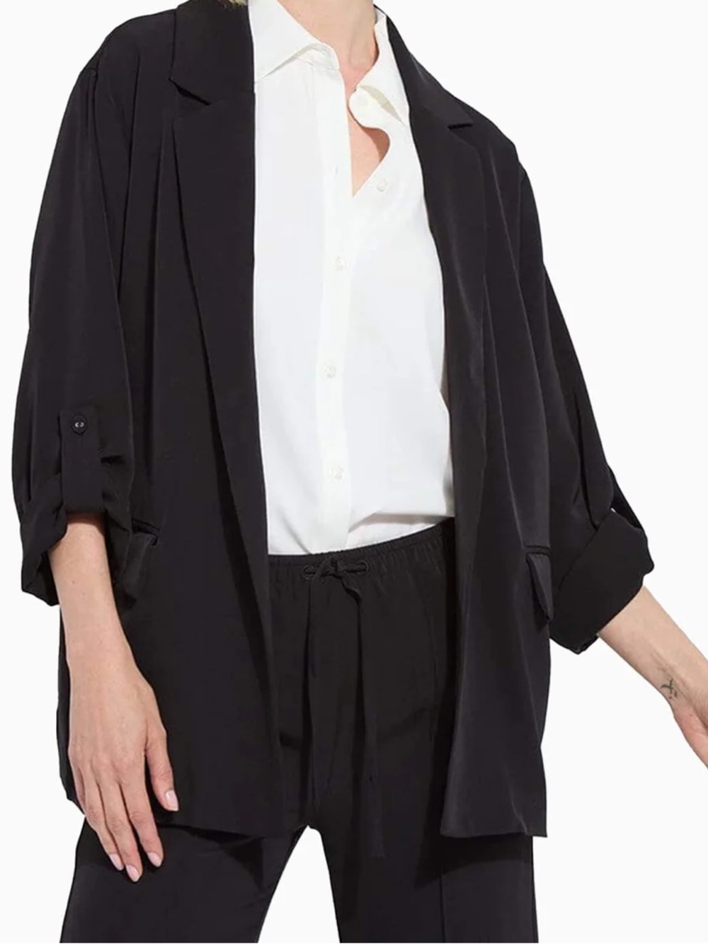 Caslon Black Knit Cardigan